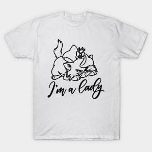 I am a lady Aristocats T-Shirt